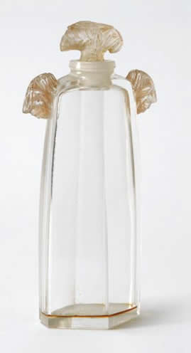 Rene Lalique Perfume Bottle Trois-Guepes