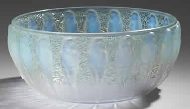R. Lalique Perruches Coupe