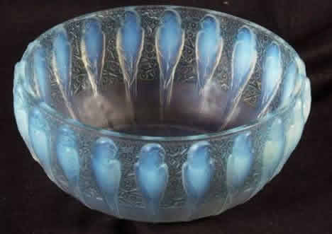 Rene Lalique  Perruches Bowl 