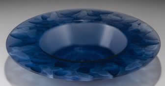 R. Lalique Phalenes Bowl
