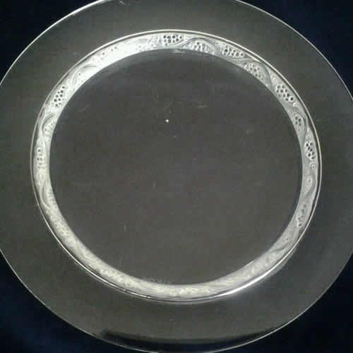 R. Lalique Phalsbourg Plate