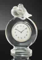 R. Lalique Pierrot Clock
