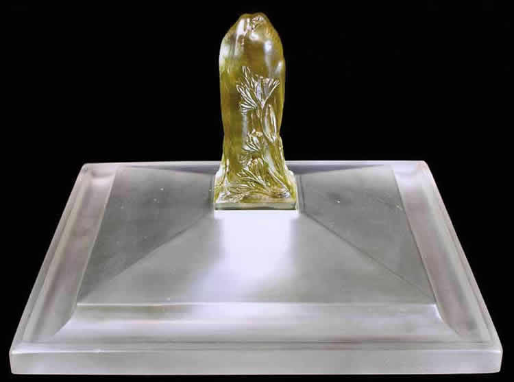 R. Lalique Pigeons Inkwell