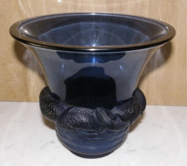 Rene Lalique  Piriac Vase 