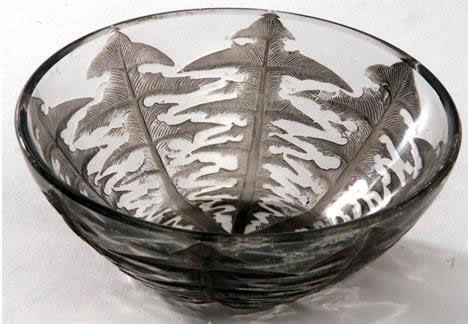 Rene Lalique Finger Bowl Pissenlit