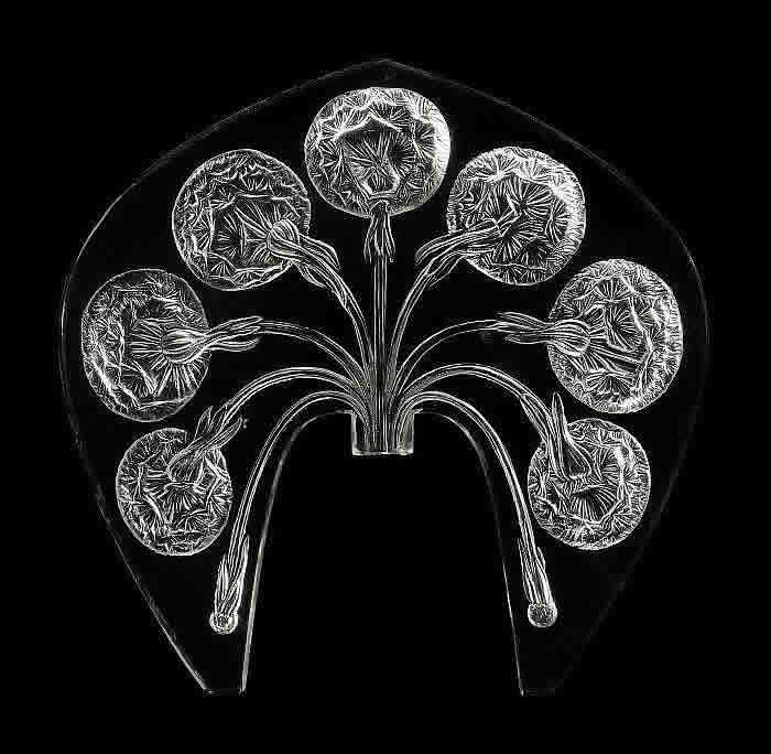 R. Lalique Pissenlit Lamp