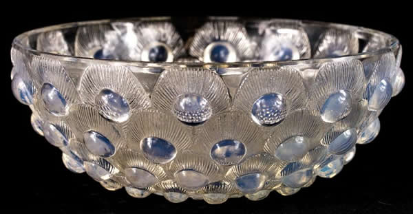 Rene Lalique Plumes De Paon Coupe 