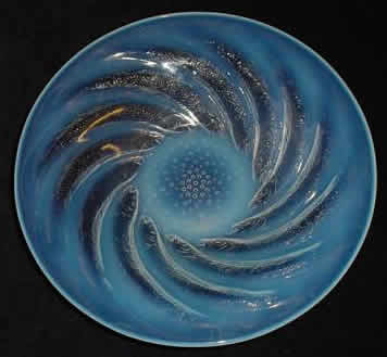 Rene Lalique Coupe Plate Poissons