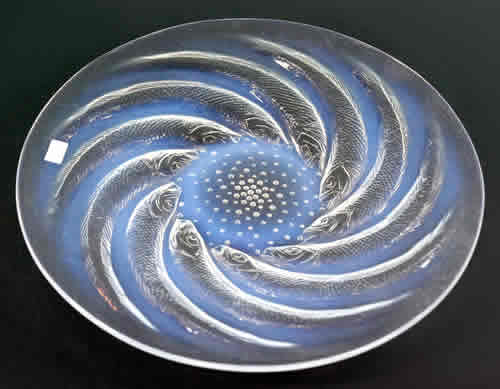 R. Lalique Poissons Dish