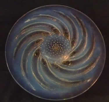 Rene Lalique  Poissons Plate 