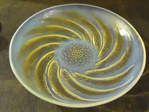 Rene Lalique Poissons Bowl 