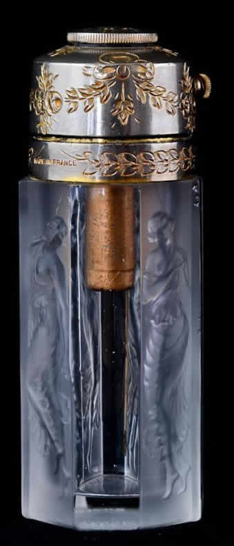Rene Lalique Atomizer Quatre Figurines