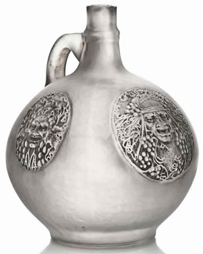Rene Lalique Vase Quatre Masques