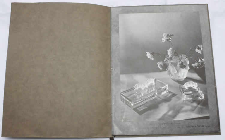 R. Lalique R. Lalique 11 Rue Royale Paris Sales Booklet 1937-1938 Brochure