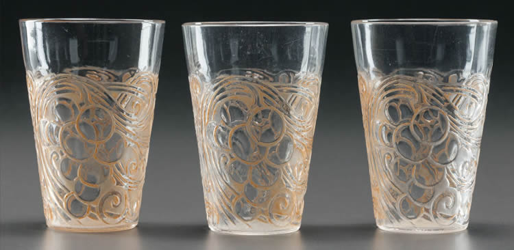 R. Lalique Raisins Glass