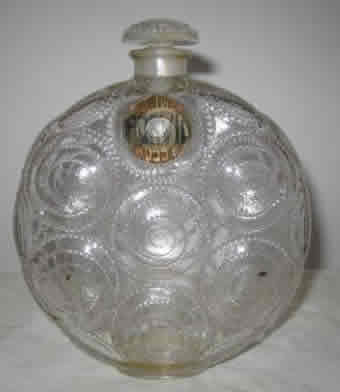 R. Lalique Relief Perfume Bottle