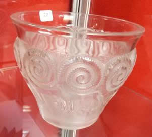 Rene Lalique Vase Rennes