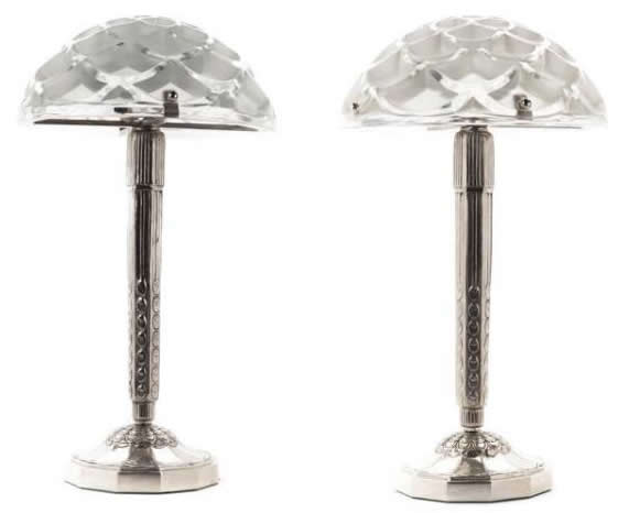 Rene Lalique Lamp Rinceaux