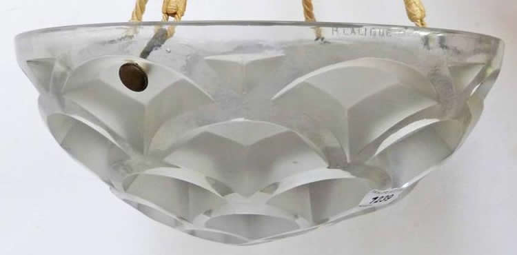 Rene Lalique Light Shade Rinceaux