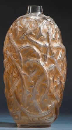 Rene Lalique  Ronces Vase 