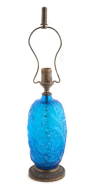 R. Lalique Ronces Vase Lamp