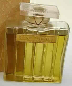 Rene Lalique Rose Ambree Perfume Bottle
