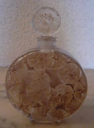 R. Lalique Rose Brumaire Perfume Bottle