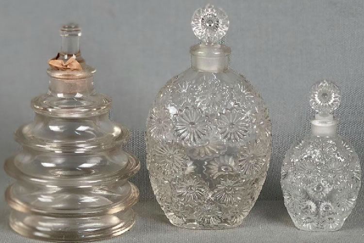 R. Lalique Rose Scent Bottle