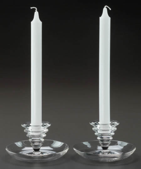 R. Lalique Rosheim-B Candleholder
