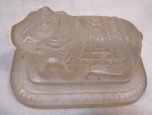 R. Lalique Sacred Cow Paperweight