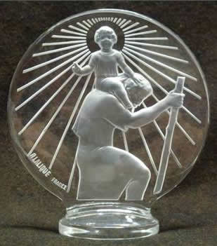 R. Lalique Saint Christophe Bouchon De Radiateur