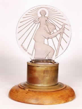 R. Lalique Saint-Christophe Hood Ornament