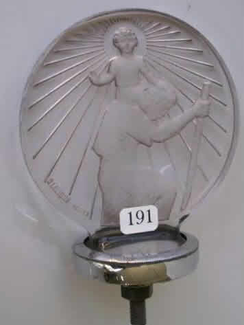 Rene Lalique  Saint-Christophe Mascot 