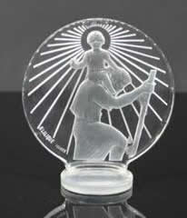 Rene Lalique  Saint Christopher Car Mascot 