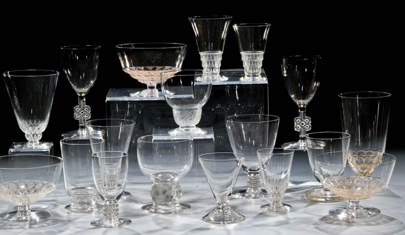 R. Lalique Saint-Cyr Champagne Glass