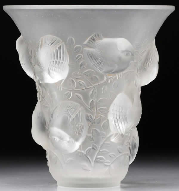 Rene Lalique  Saint Francois Vase 