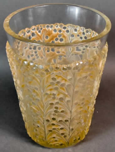 Rene Lalique Vase Saint-Tropez