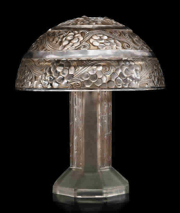 Rene Lalique Saint-Vincent Lamp