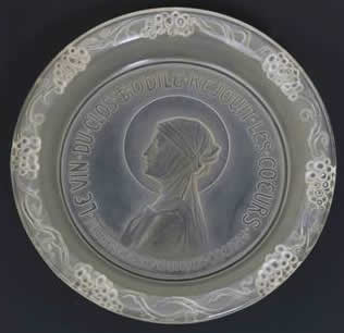 R. Lalique Sainte Odile Coaster