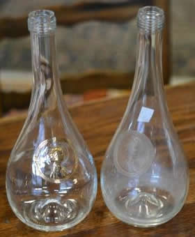 R. Lalique Sainte-Odile Wine Bottle