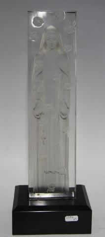 R. Lalique Sainte Therese De L'Enfant Jesus Statue