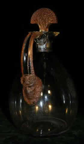 R. Lalique Satyre Carafe