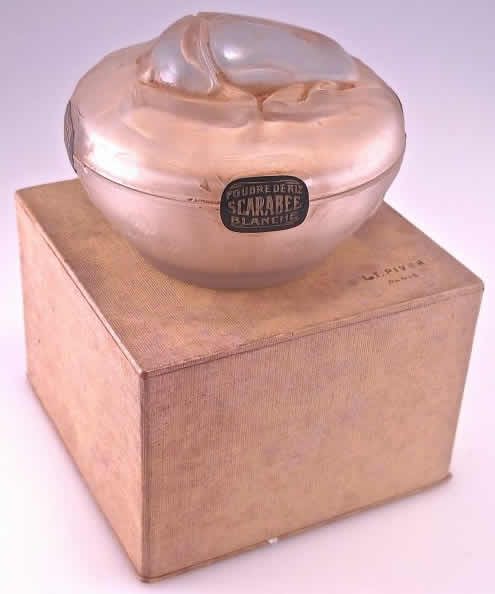 Rene Lalique  Scarabee Box 