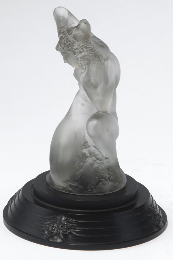 R. Lalique Sirene On Masques Base Statue