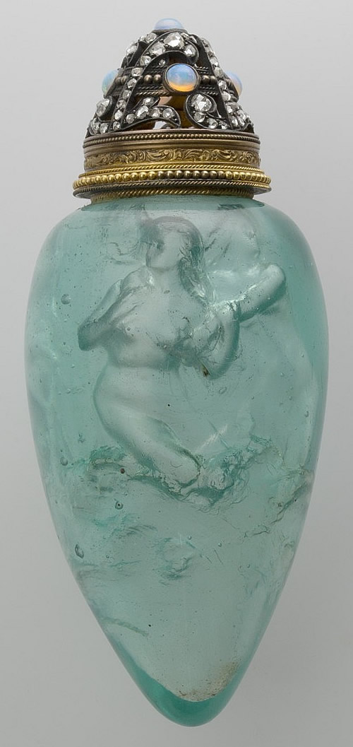Rene Lalique Sirenes-2 Cire Perdue Perfume Bottle