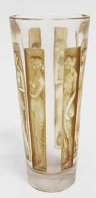 Rene Lalique Liqueur Glass Six Figurines