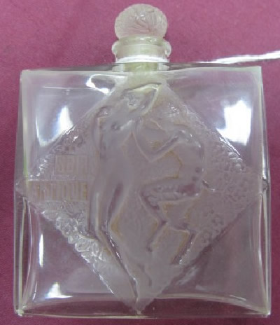 R. Lalique Soir Antique Perfume Bottle