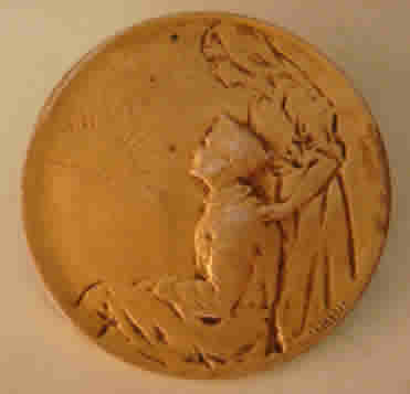 Rene Lalique Medal Soldier and Nurse