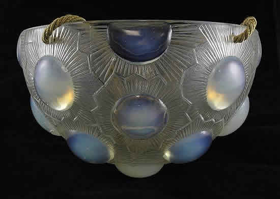 Rene Lalique Light Fixture Soleil