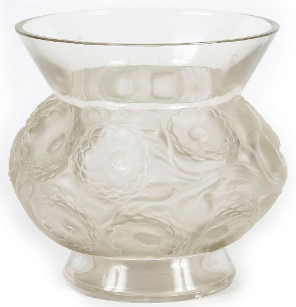 R. Lalique Soucis Vase
